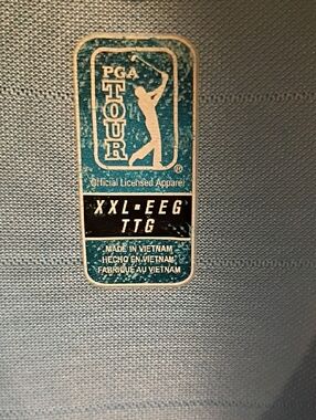 PGA TOUR Little Boy Blue Polo Golf Shirt